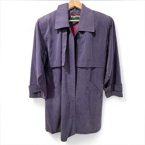 Elegant Purple Women's Coat